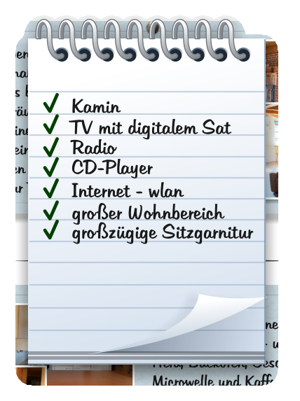 Notiz Wohnzimmer